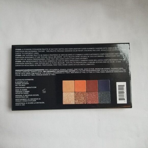 Mirabella Beauty Studio Eyeshadow Palette - Picture 4 of 10
